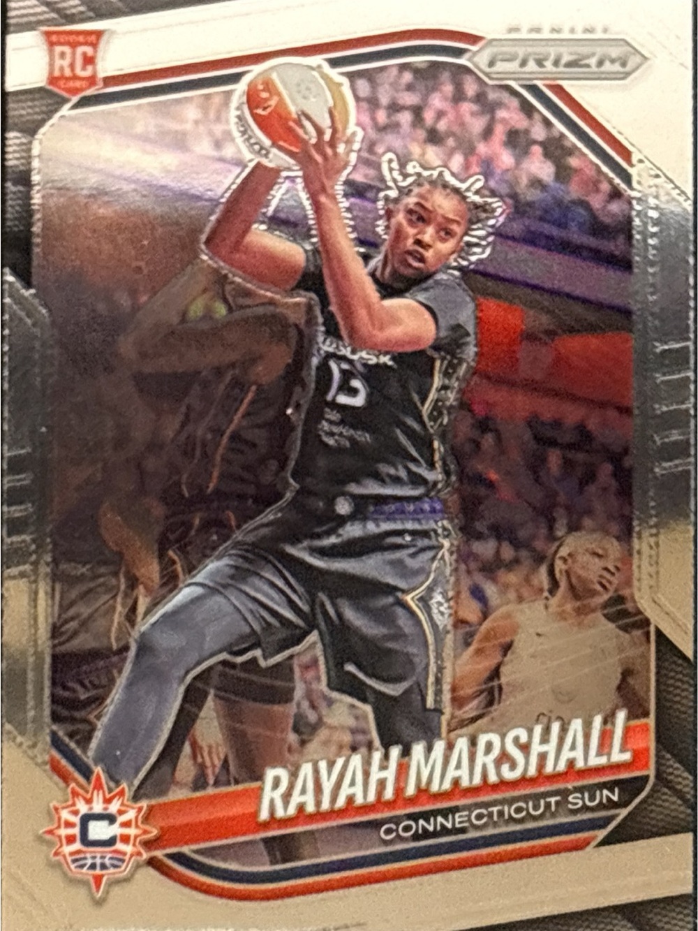 Panini Prizm Rayah Marshall Rookie Basketball Trading Card
